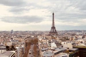 Paris Aerial view